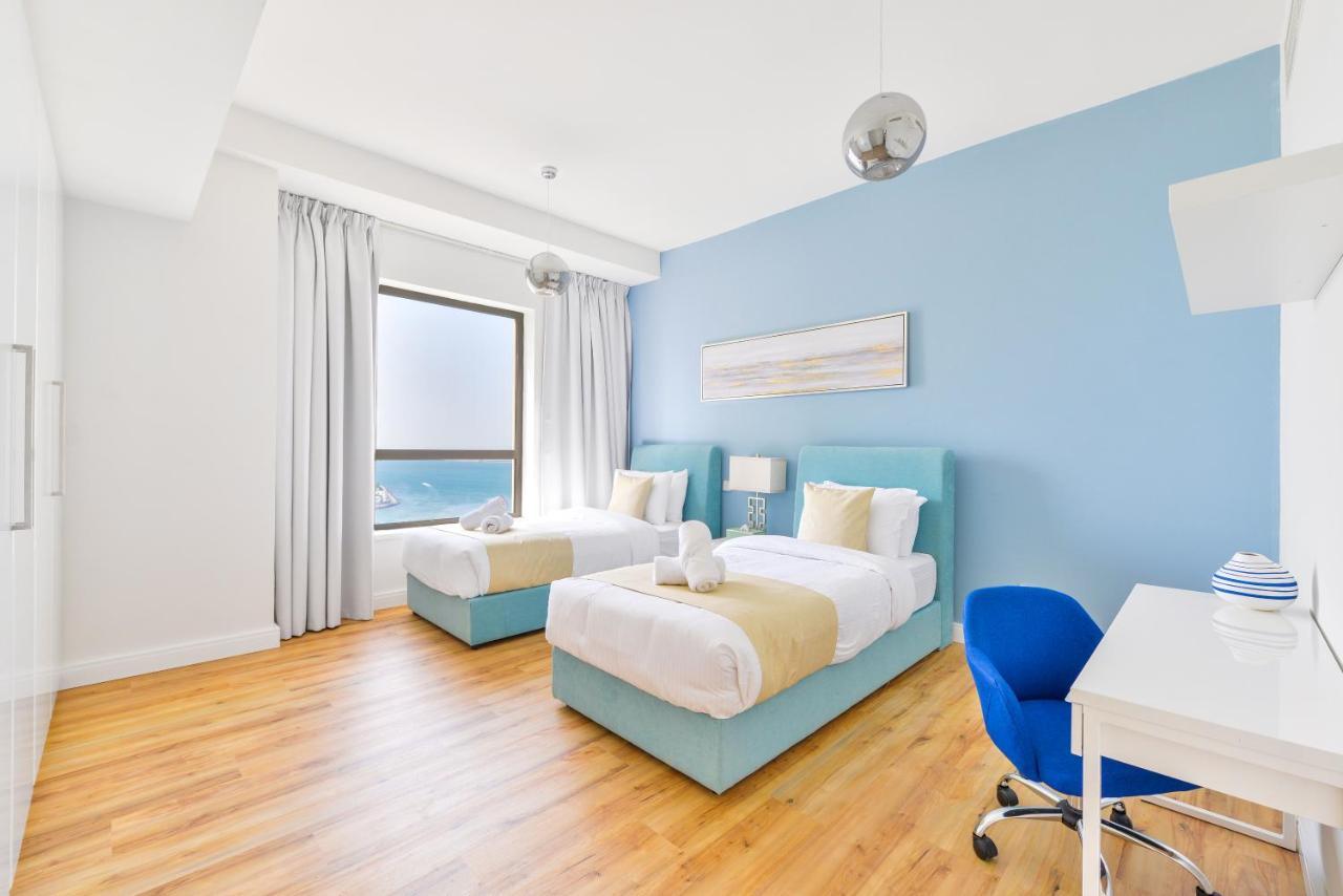 Luxury Jbr - Full Sea View - Free 5* Beach Resorts Access Dubai Exterior photo