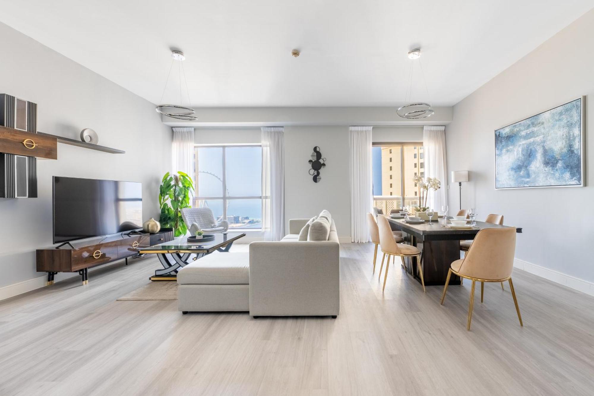 Luxury Jbr - Full Sea View - Free 5* Beach Resorts Access Dubai Exterior photo