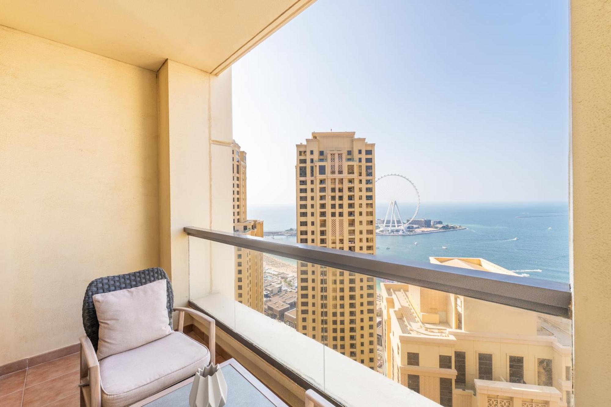 Luxury Jbr - Full Sea View - Free 5* Beach Resorts Access Dubai Exterior photo